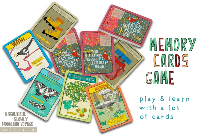 A beautiful slowly woodland voyage by magneticboys.com Memory Cards Game