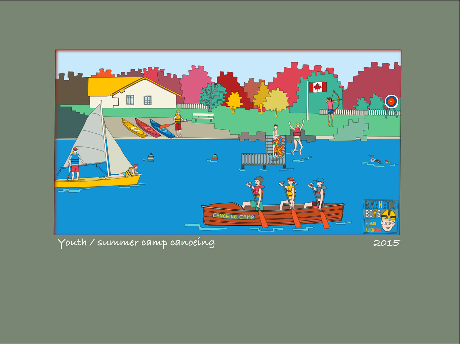 Canoeing Summer Camp
