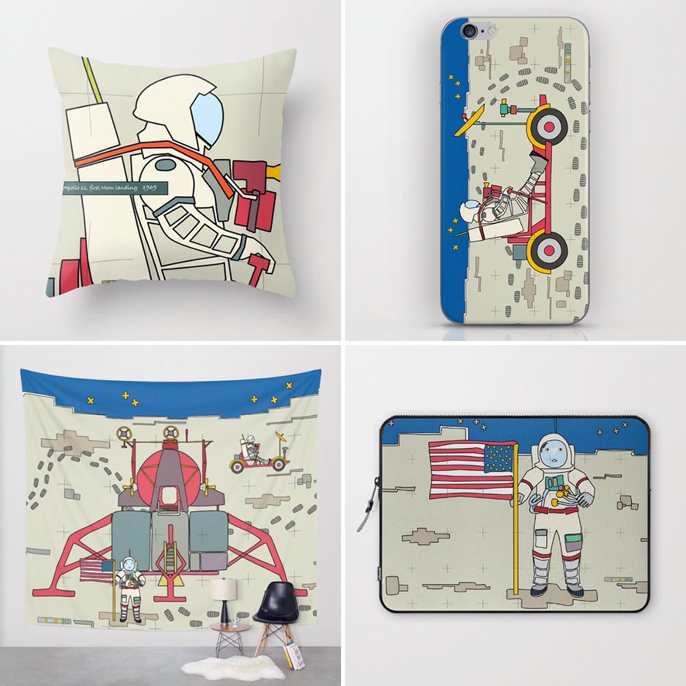 Moon Landing 1969 shop online